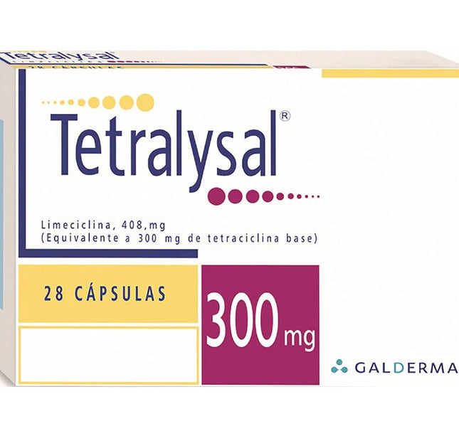 Tetralysal 300 Mg 28 Capsulas