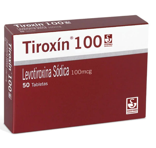 Tiroxin 150 Mg 50 Tabletas