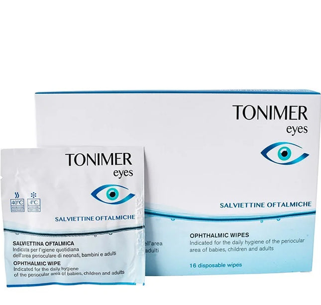 Tonimer Eyes Toalla Oftalmicas 16 Sachets