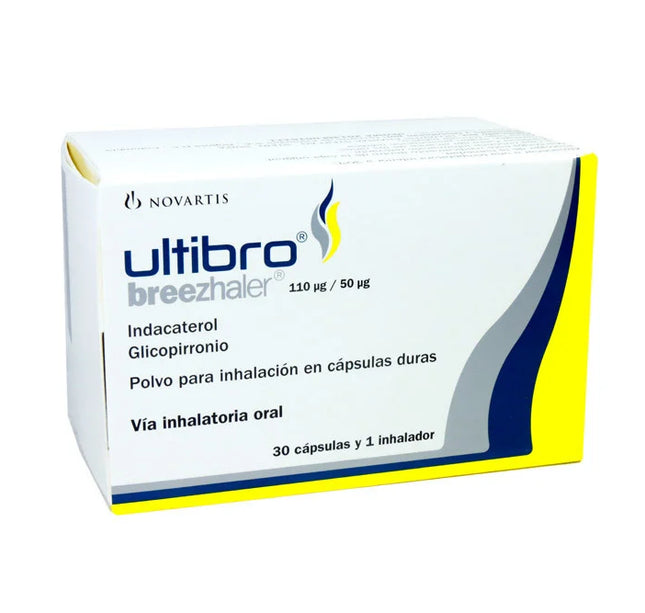 Ultibro Breezhaler 50Mg 30 Cap