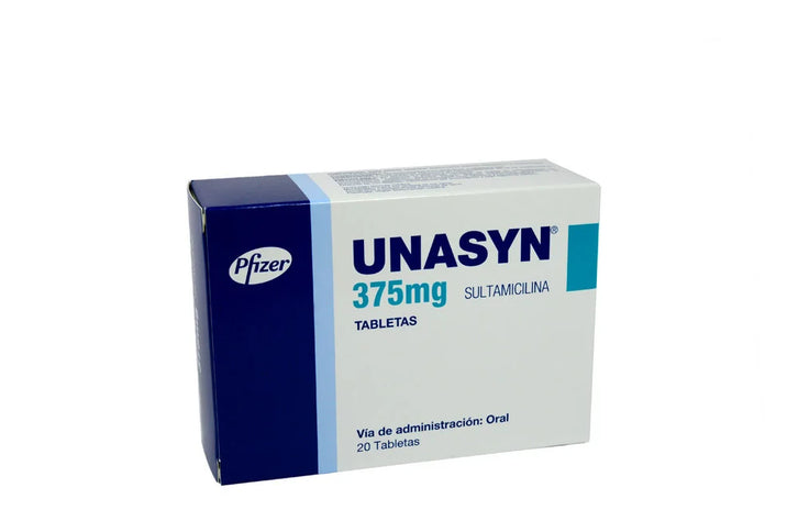 Unasyn 375 Mg 20 Tabletas