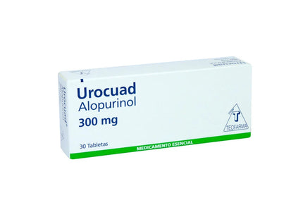 Urocuad 300 Mg 30 Tabletas