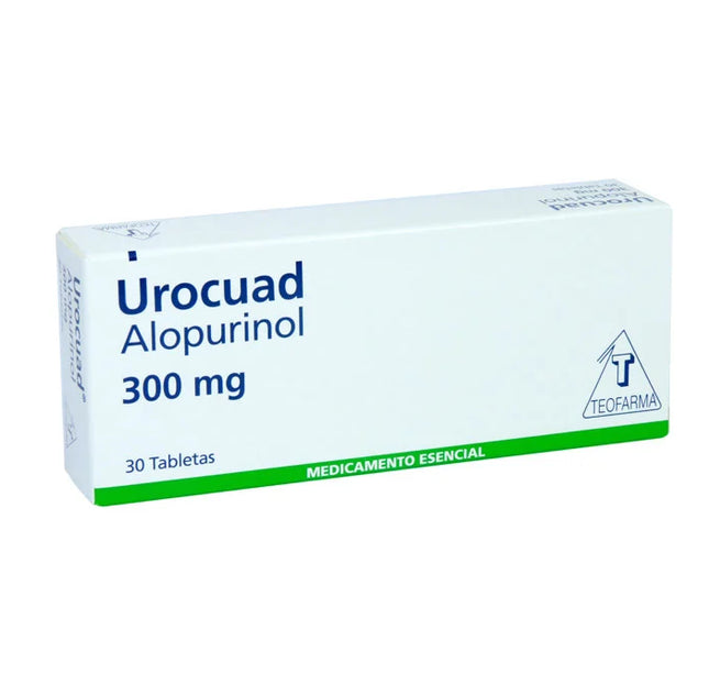 Urocuad 300 Mg 30 Tabletas