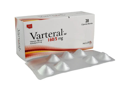 Varteral 160/5Mg 28 Tabletas