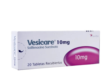 Vesicare 10 Mg 20 Tabletas Recubiertas