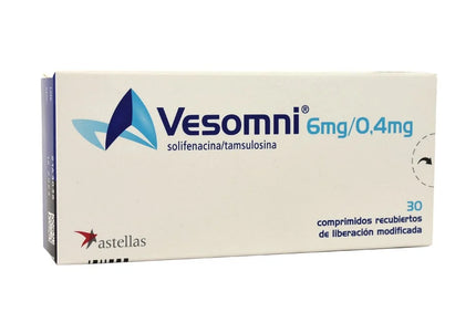 Vesomni 4 Mg/6 Mg 30 Tabletas