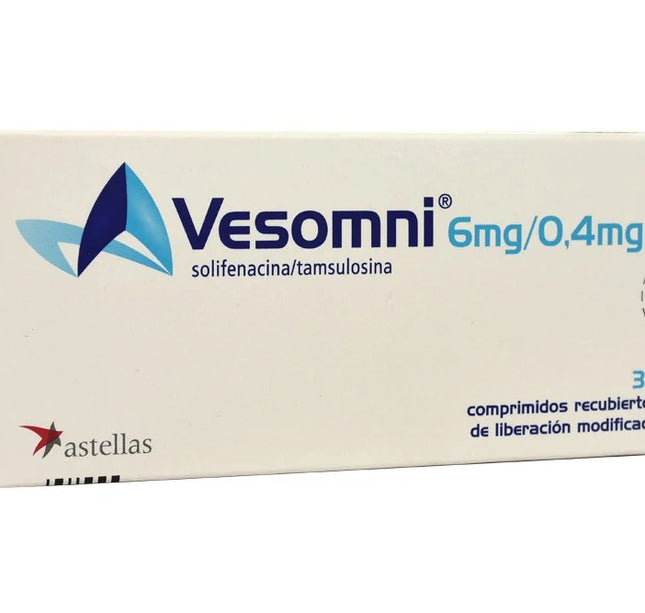 Vesomni 4 Mg/6 Mg 30 Tabletas