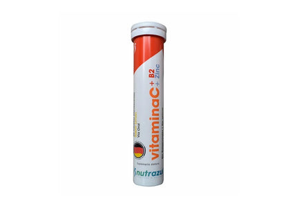 Vitamin C+Zin+B2 Nutrazul 20Tabletas Efervecentes