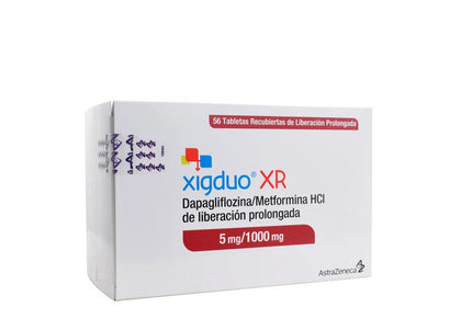 Xigduo Xr 5/1000 Mg 56 Tabletas
