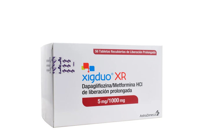 Xigduo Xr 5/1000 Mg 56 Tabletas