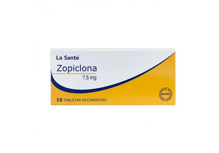Zopiclona 7.5 Mg 10 Tabletas LS