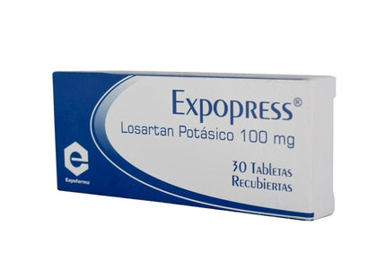 Losartan 100 Mg 30 Tabletas