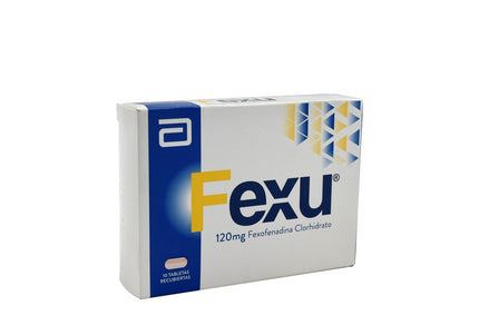 Fexu 120 Mg 10 Tabletas