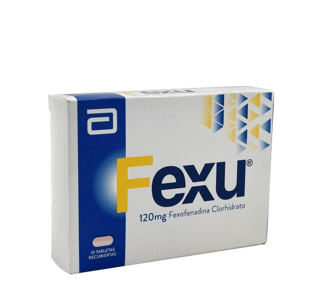 Fexu 120 Mg 10 Tabletas
