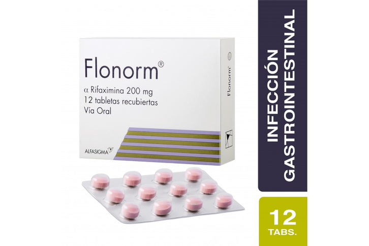 Flonorm 200 Mg 12 Tabletas
