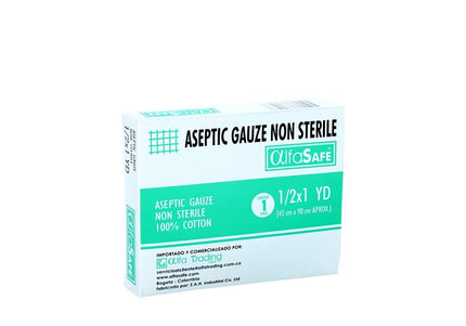 Gasa Alfa Aseptica 1/2X1