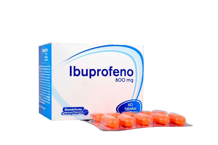 Ibuprofeno 800 Mg 60 Tabletas Coa
