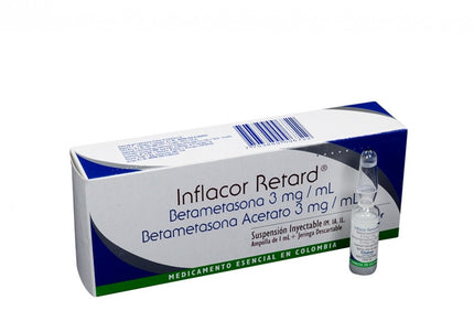 Inflacor Retard 3+3 Mg 1 Ml Ampolla
