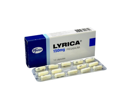 Lyrica 150 Mg 14 Cap