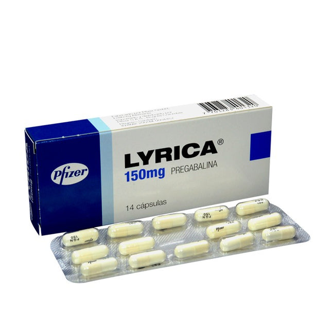 Lyrica 150 Mg 14 Cap