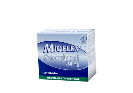 Mioflex 750 Mg 100 Tabletas