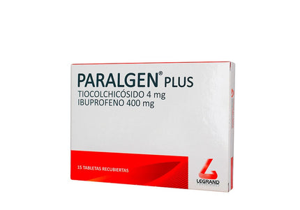 Paralgen Plus 15 Tabletas