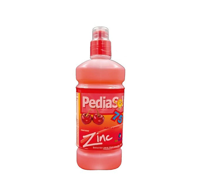 Pediasol Zinc 75 Cereza 500 Ml