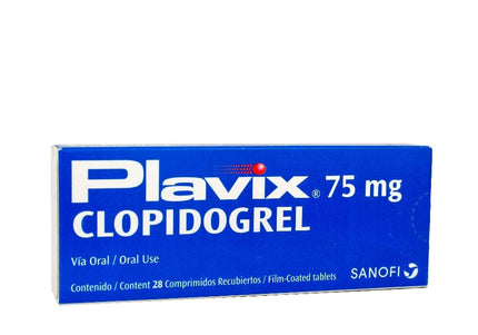 Plavix 75 Mg 28 Tabletas