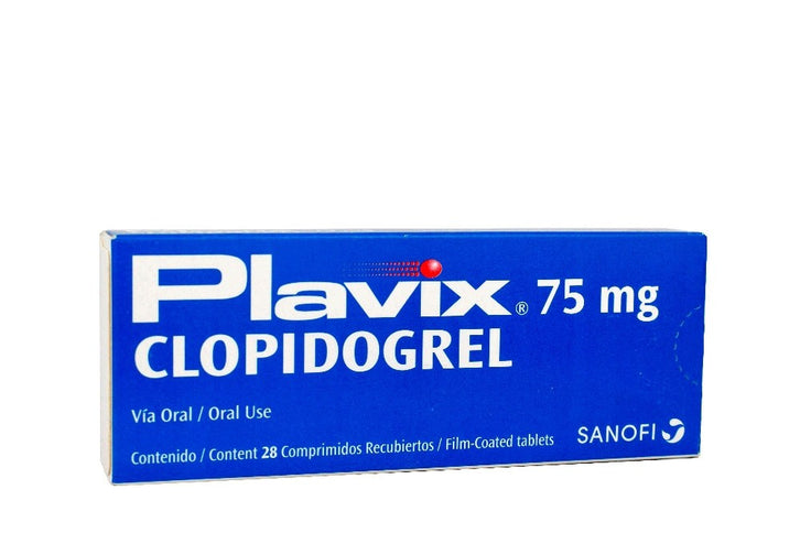 Plavix 75 Mg 28 Tabletas