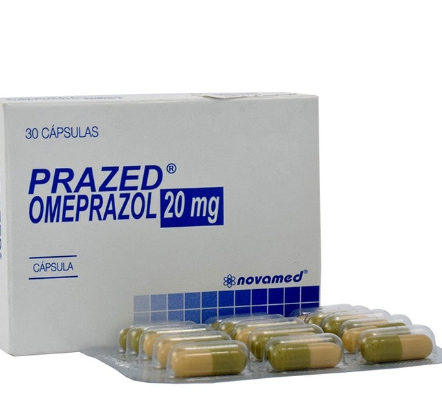 Prazed 20 Mg 30 Capsulas