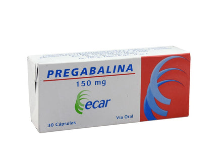 Pregabalina 150Mg 30 Capsulas Ecar