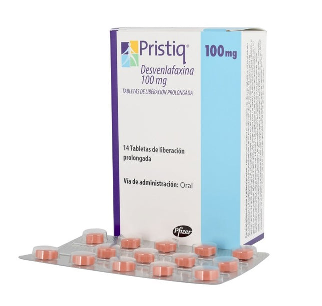 Pristiq 100 Mg 14 Tabletas