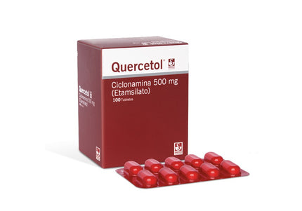 Quercetol 500 Mg 100 Tabletas
