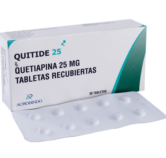 Quitide 25 Mg 30 Tabletas