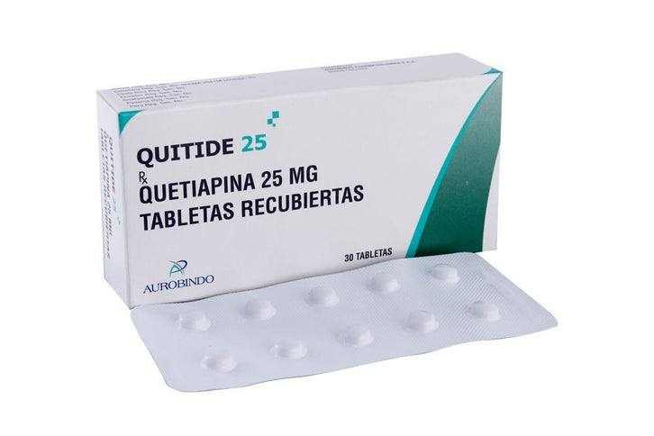 Quitide 25 Mg 30 Tabletas