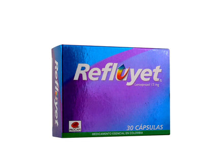 Refluyet 15 Mg 30 Capsulas