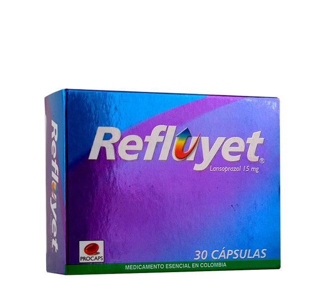Refluyet 15 Mg 30 Capsulas