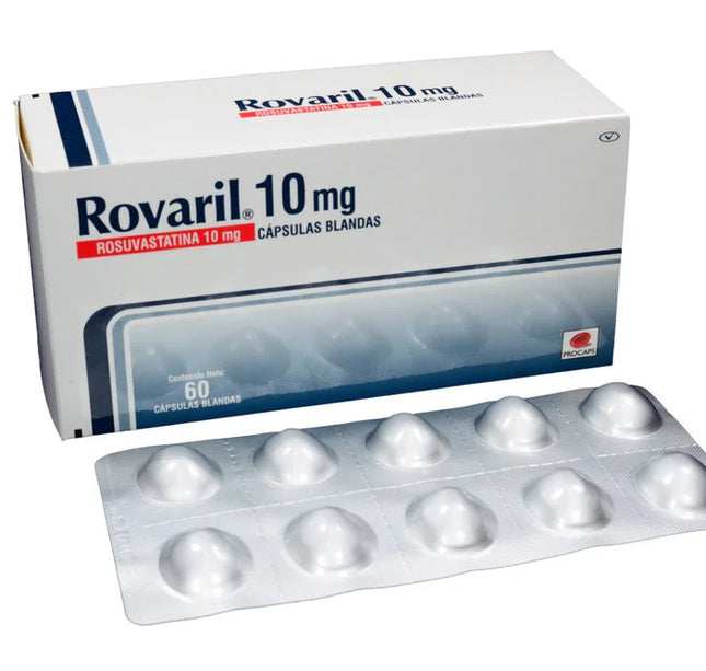 Rovaril 10 Mg 60 Capsulas Blandas