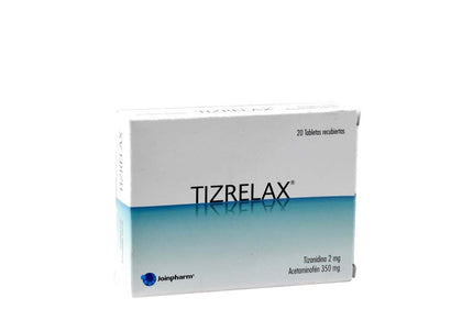 Tizrelax 20 Tabletas Recubiertas