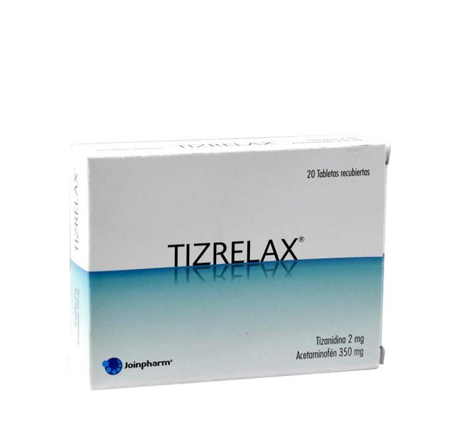 Tizrelax 20 Tabletas Recubiertas