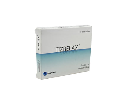 Tizrelax 10 Tabletas Recubiertas