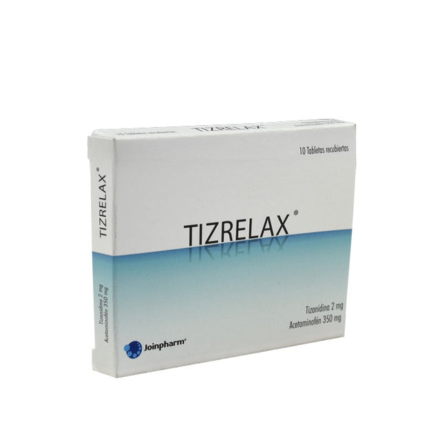 Tizrelax 10 Tabletas Recubiertas