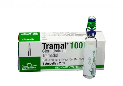 Tramal 100 Mg/2 Ml X 1 Ampolla