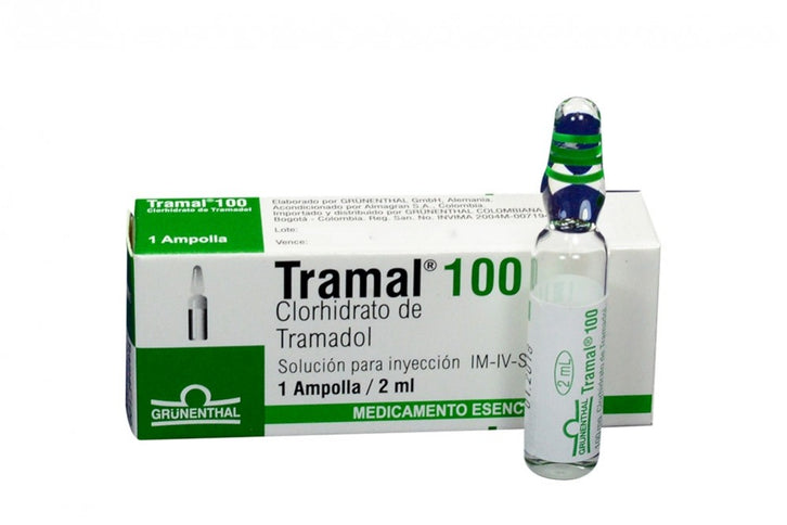 Tramal 100 Mg/2 Ml X 1 Ampolla
