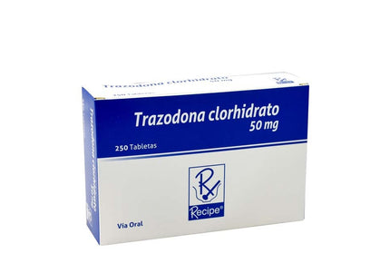 Trazodona 50 Mg 250 Tabletas Recubiertas