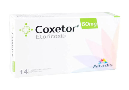 Coxetor 60 Mg 14 Tabletas Recubiertas