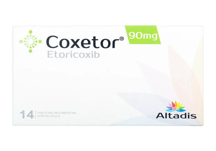 Coxetor 90 Mg 14 Tabletas