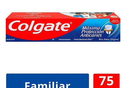 Crema Colgate Menta Anticaries 75 Ml