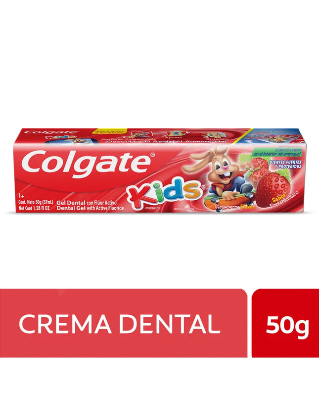 CREMA DENTAL COLGATE GEL KIDS FRESA 50 GR