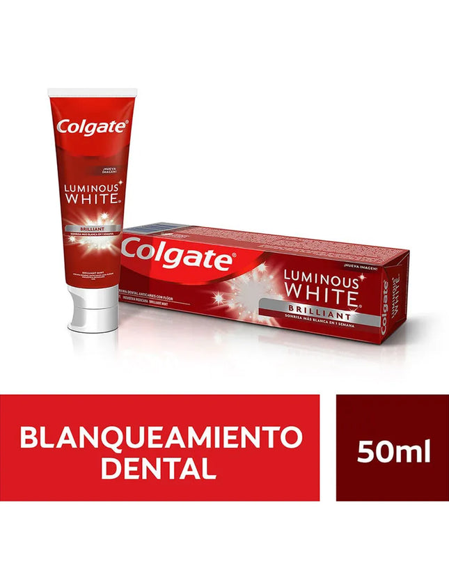 CREMA DENTAL COLGATE LUMINOUS WHITE 50 GR